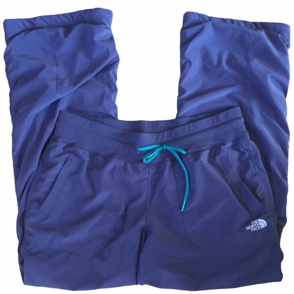 The North Face Pants - The North Face  Purple Lined Athletic Hiking Pants